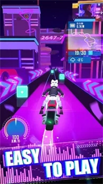 节奏音乐摩托车