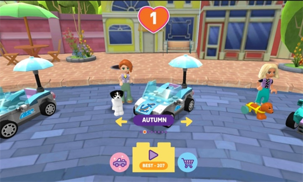 乐高好友心湖竞速