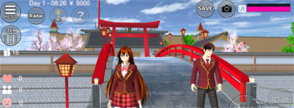 樱花校园模拟器楼梯版