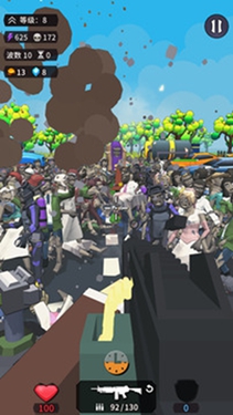 方块人绝地吃鸡战场