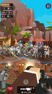 方块人绝地吃鸡战场