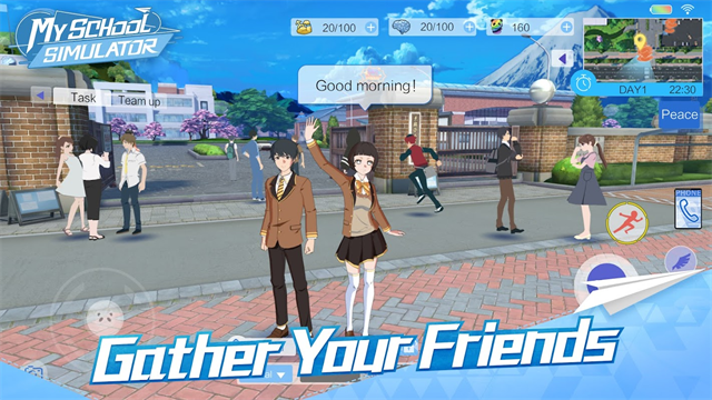 青春校园模拟器破解版