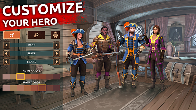 叛变海盗生存(Mutiny、Pirate Survival RPG)