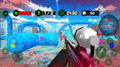 火柴人彩弹射击