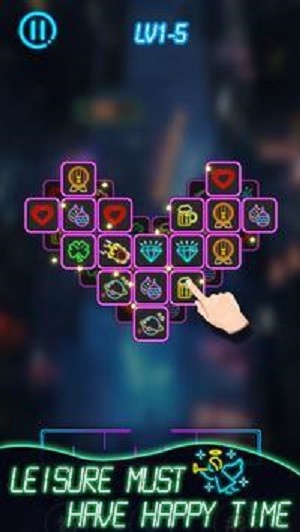 霓虹瓷砖匹配大师