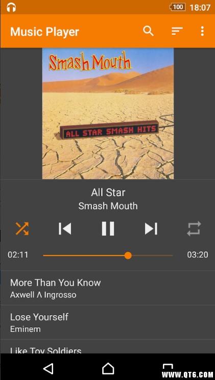 简易音乐播放器