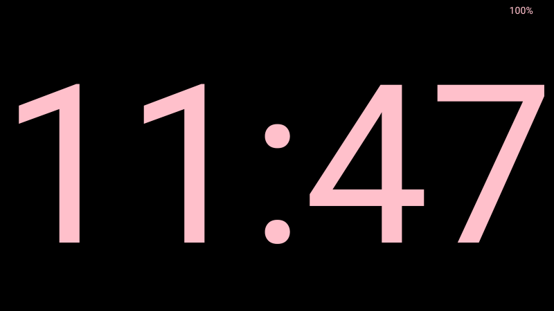 全屏时钟软件免费版